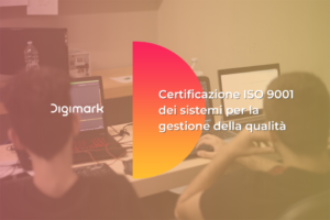 Digimark certificata iso 9001 per it e formazione